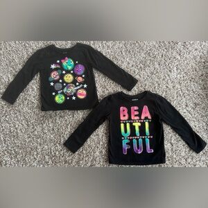 Girls Long Sleeve T-Shirts (2 Count) - 3T